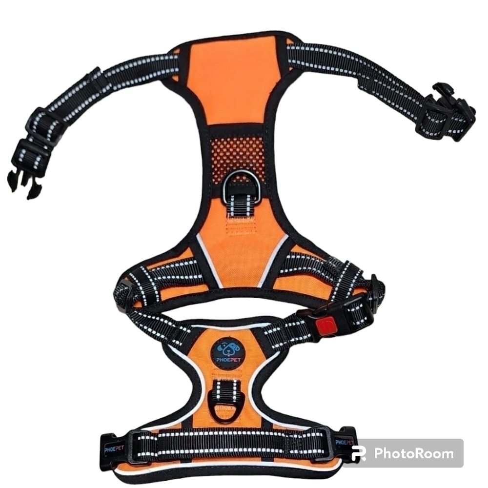 Dog Harness Size M - No Pull Harness with  Reflective and Front Clip